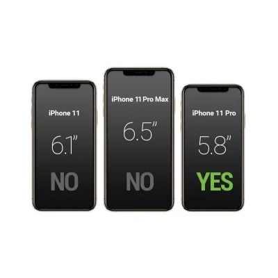 Evutec Iphone 11 Pro Ballistic Nylon Case With Afix+Mount Black